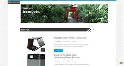 Desktop Screenshot of japandude.com